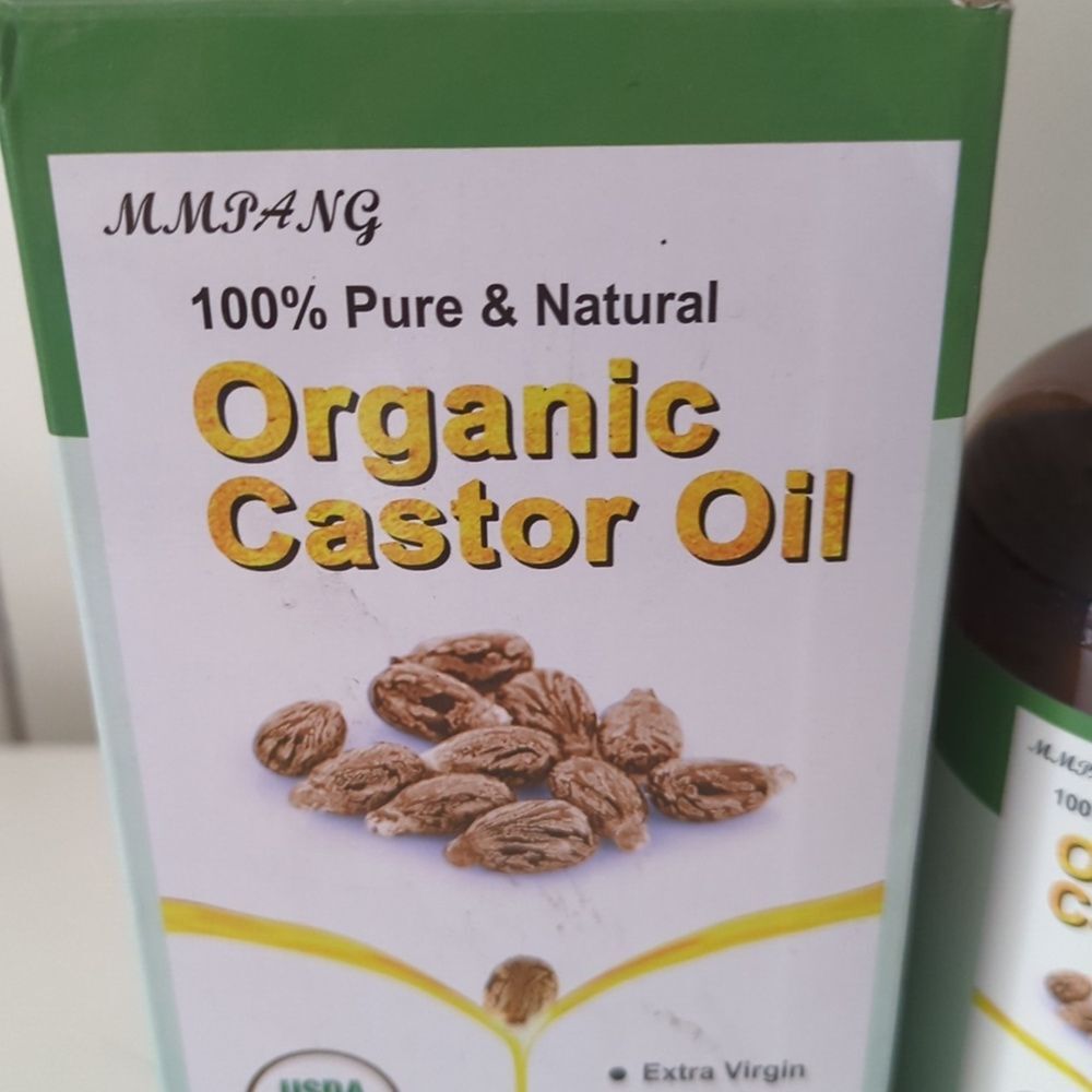 Organic Castor Oil Hexane Free Glass Brown Bottle 500 ML - Picture 3 of 4